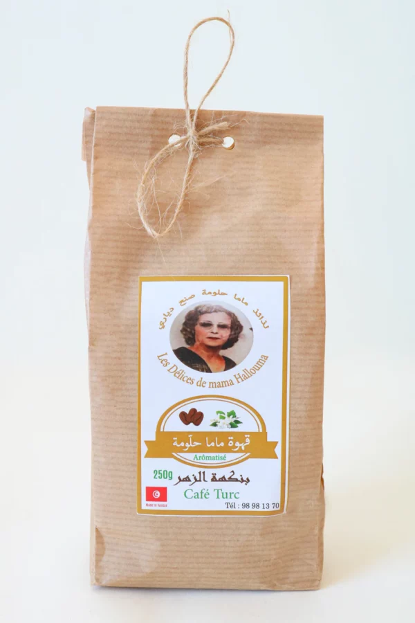 Mama Hallouma Fleur d'oranger Mama Halima – Café Turc fait maison aux notes de fleur d'oranger