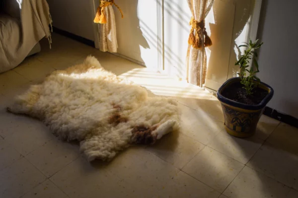 Tapis peau de mouton Tapis en Peau de Mouton Naturelle