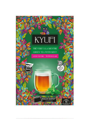Kyufi thé vert capsules docle gusto x10