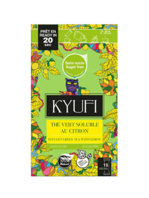 Kyufi thé vert citron x 15 Sticks