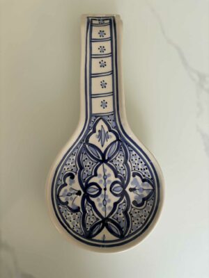 Repose-cuillère en céramique artisanale